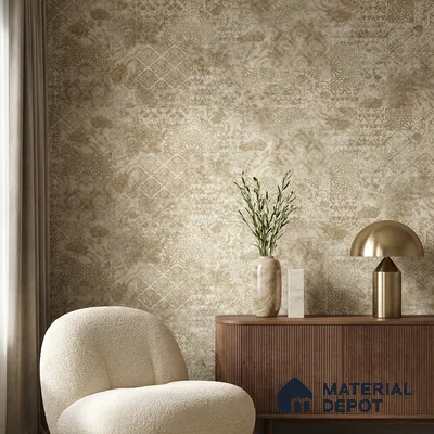 88529-1 | 5 Meter x 42 Inch PVC Patterned Look Wallpaper - 57.41 Sq. Ft. | Minimum 15% wastage during installation