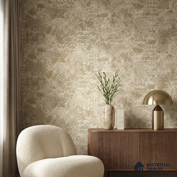 88529-1 | 5 Meter x 42 Inch PVC Patterned Look Wallpaper - 57.41 Sq. Ft. | Minimum 15% wastage during installation