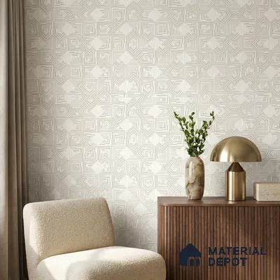 88530-2 | 5 Meter x 42 Inch PVC Patterned Look Wallpaper - 57.41 Sq. Ft. | Minimum 15% wastage during installation