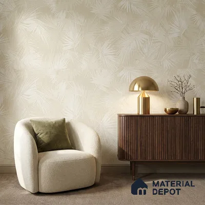 88532-2 | 5 Meter x 42 Inch PVC Florals Look Wallpaper - 57.41 Sq. Ft. | Minimum 15% wastage during installation