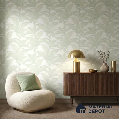 88534-1 | 5 Meter x 42 Inch PVC Florals Look Wallpaper - 57.41 Sq. Ft. | Minimum 15% wastage during installation