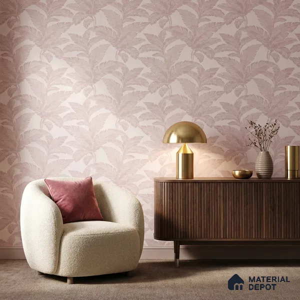 88534-3 | 5 Meter x 42 Inch PVC Florals Look Wallpaper - 57.41 Sq. Ft. | Minimum 15% wastage during installation