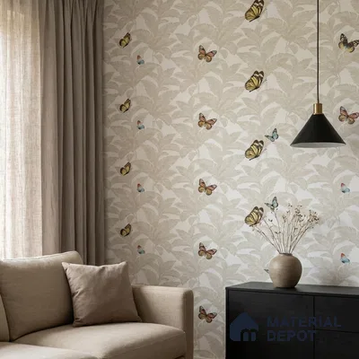 88535-2 | 5 Meter x 42 Inch PVC Patterned Look Wallpaper - 57.41 Sq. Ft. | Minimum 15% wastage during installation