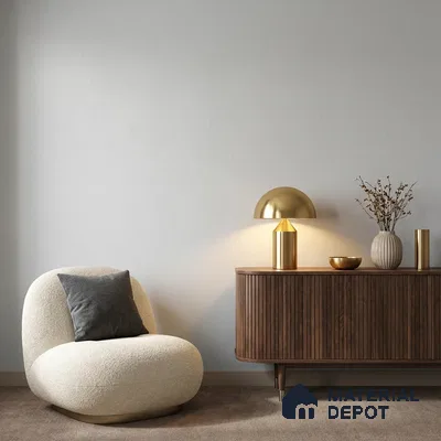 88539-2 | Grey Smooth Matte PVC Textured Wallpaper - 5 Meter x 42 Inch, 57.41 Sq. Ft. (Min. 15% Wastage)