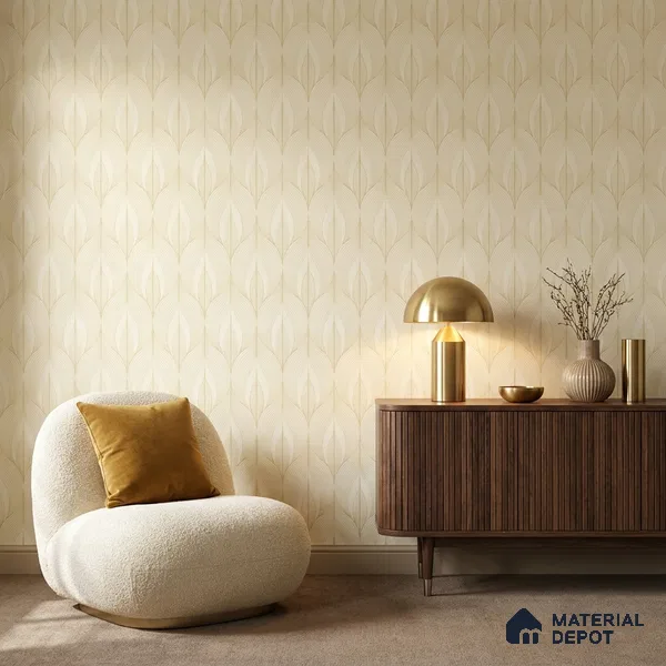 88540-1 | 5 Meter x 42 Inch PVC Patterned Look Wallpaper - 57.41 Sq. Ft. | Minimum 15% wastage during installation