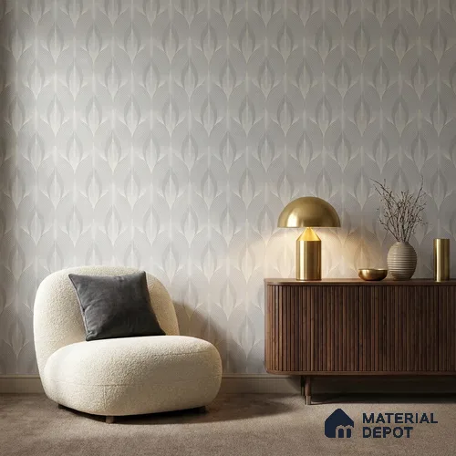 88540-3 | 5 Meter x 42 Inch PVC Patterned Look Wallpaper - 57.41 Sq. Ft. | Minimum 15% wastage during installation