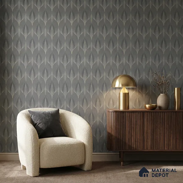 88540-4 | 5 Meter x 42 Inch PVC Patterned Look Wallpaper - 57.41 Sq. Ft. | Minimum 15% wastage during installation