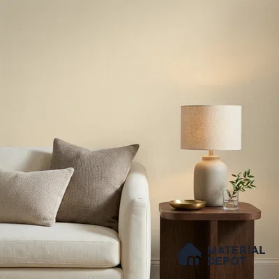 88544-3 | Beige Basket Weave PVC Textured Wallpaper - 5 Meter x 42 Inch, 57.41 Sq. Ft. (Min. 15% Wastage)