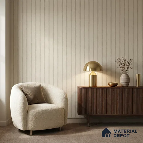 88546-2 | 5 Meter x 42 Inch PVC Patterned Look Wallpaper - 57.41 Sq. Ft. | Minimum 15% wastage during installation