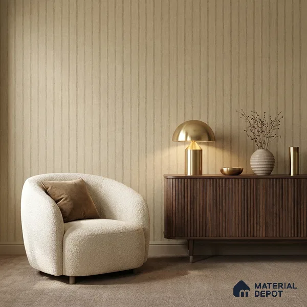 88546-3 | 5 Meter x 42 Inch PVC Patterned Look Wallpaper - 57.41 Sq. Ft. | Minimum 15% wastage during installation