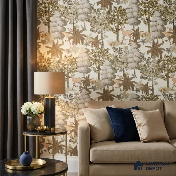 OR01-2 | 5 Meter x 42 Inch PVC Nature Look Wallpaper - 57 Sq. Ft. | Minimum 15% wastage during installation