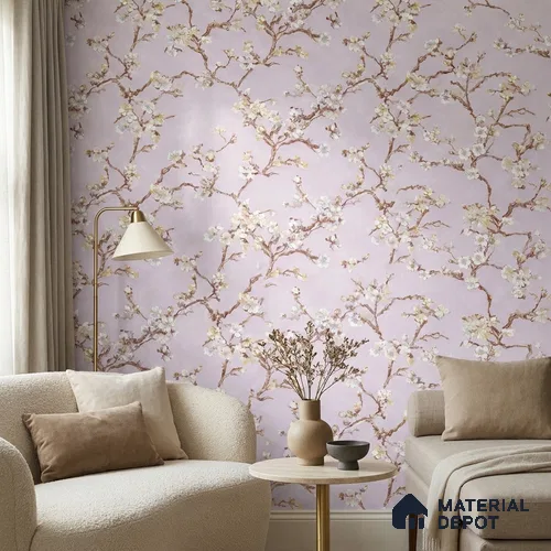 OR05-6 | 5 Meter x 42 Inch PVC Florals Look Wallpaper - 57 Sq. Ft. | Minimum 15% wastage during installation
