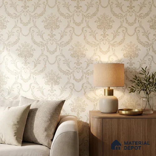 OR08-2 | 5 Meter x 42 Inch PVC Patterned Look Wallpaper - 57 Sq. Ft. | Minimum 15% wastage during installation