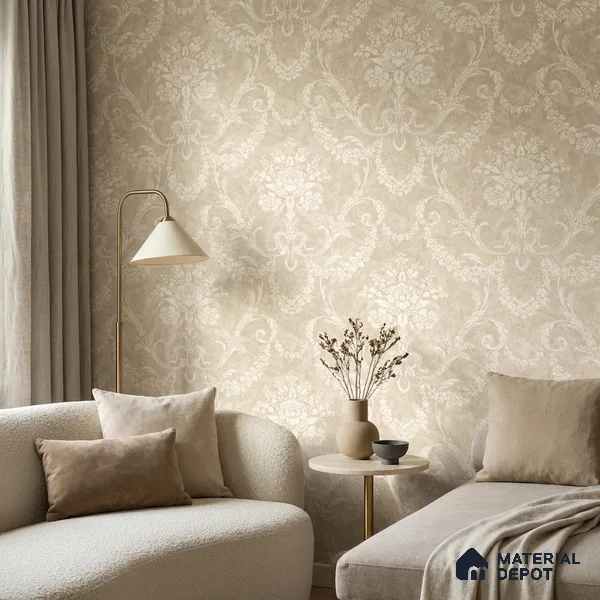OR08-4 | 5 Meter x 42 Inch PVC Patterned Look Wallpaper - 57 Sq. Ft. | Minimum 15% wastage during installation