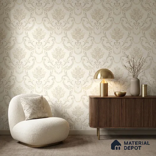 OR09-2 | 5 Meter x 42 Inch PVC Patterned Look Wallpaper - 57 Sq. Ft. | Minimum 15% wastage during installation