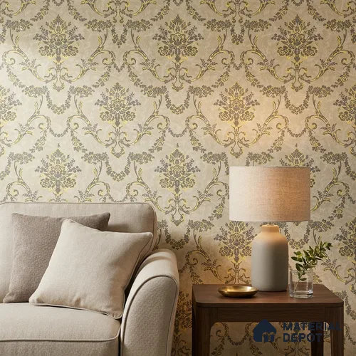 OR09-3 | 5 Meter x 42 Inch PVC Patterned Look Wallpaper - 57 Sq. Ft. | Minimum 15% wastage during installation