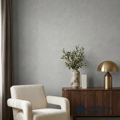 Z1003-2 | Grey Crinkled Foil PVC Textured Wallpaper - 10 Meter x 21 Inch, 57 Sq. Ft. (Min. 15% Wastage)