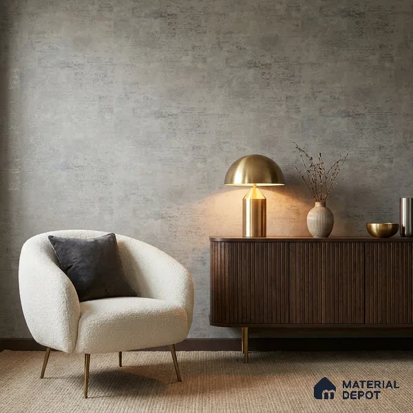 Z1006-3 | 10 Meter x 21 Inch PVC Texture Look Wallpaper - 57 Sq. Ft. | Minimum 15% wastage during installation