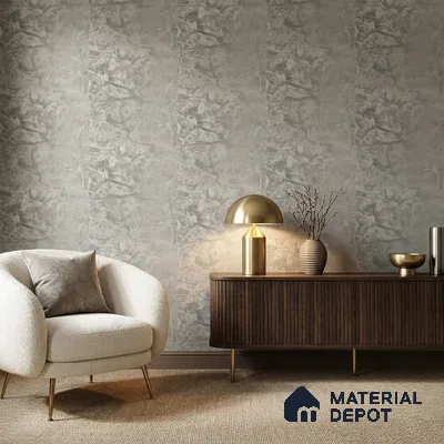 Z1004-2 | 10 Meter x 21 Inch PVC Texture Look Wallpaper - 57 Sq. Ft. | Minimum 15% wastage during installation