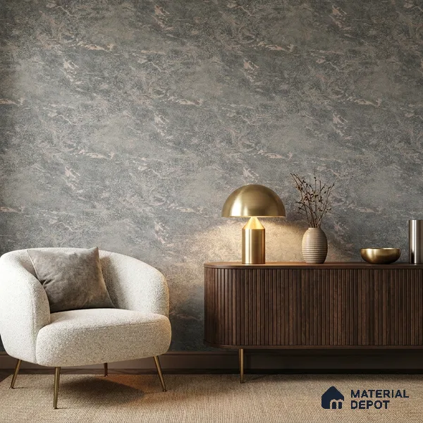 Z1005-7 | 10 Meter x 21 Inch PVC Texture Look Wallpaper - 57 Sq. Ft. | Minimum 15% wastage during installation