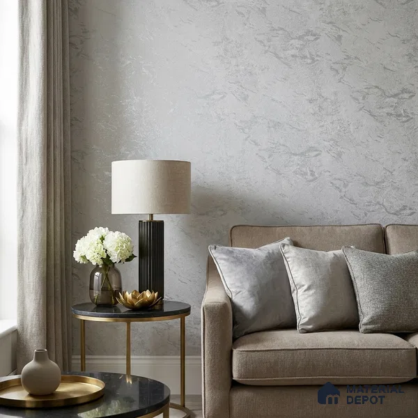 Z1005-10 | 10 Meter x 21 Inch PVC Texture Look Wallpaper - 57 Sq. Ft. | Minimum 15% wastage during installation