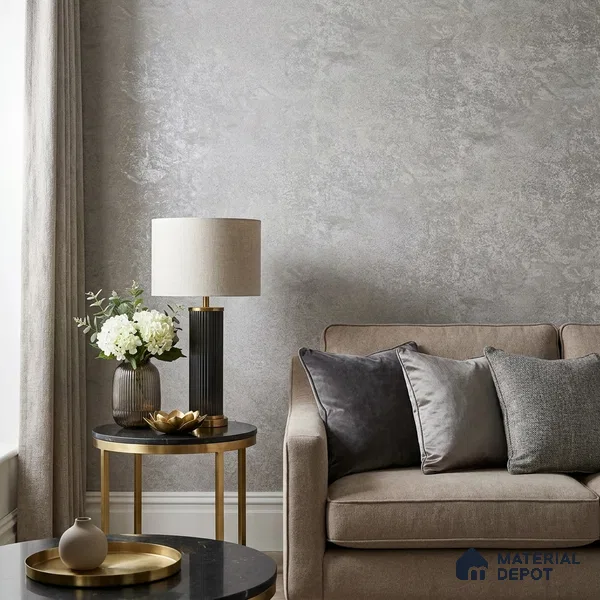 Z1005-4 | 10 Meter x 21 Inch PVC Texture Look Wallpaper - 57 Sq. Ft. | Minimum 15% wastage during installation