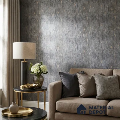 Z1009-9 | 10 Meter x 21 Inch PVC Texture Look Wallpaper - 57 Sq. Ft. | Minimum 15% wastage during installation
