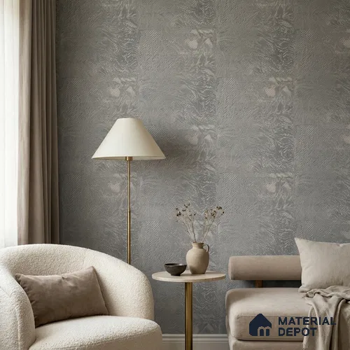 Z1008-5 | 10 Meter x 21 Inch PVC Texture Look Wallpaper - 57 Sq. Ft. | Minimum 15% wastage during installation