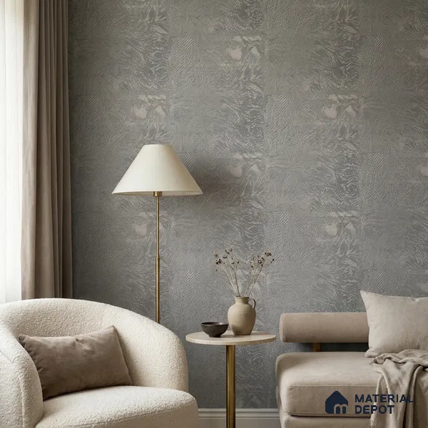 Z1008-5 | 10 Meter x 21 Inch PVC Texture Look Wallpaper - 57 Sq. Ft. | Minimum 15% wastage during installation