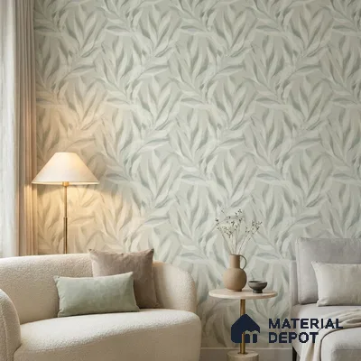 A76102 | 10 Meter x 21 Inches Florals Look Wallpaper - 57.37 Sq. Ft. | Minimum 15% wastage during installation