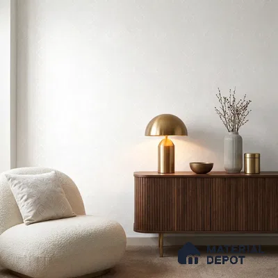 WP1330 | White Faint Trellis Lattice Patterned Wallpaper - 9.5 Meter x 21 Inches, 55 Sq. Ft. (Min. 15% Wastage)