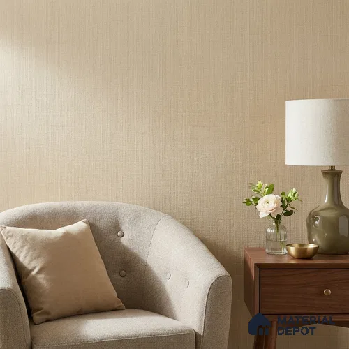 A71006 | 10 Meter x 21 Inches Fabric Look Wallpaper - 57.37 Sq. Ft. | Minimum 10% wastage during installation