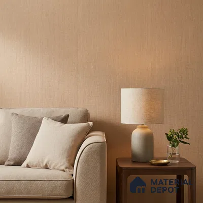 A71010 | 10 Meter x 21 Inches Fabric Look Wallpaper - 57.37 Sq. Ft. | Minimum 10% wastage during installation