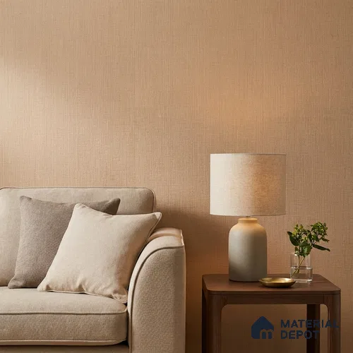 A71010 | 10 Meter x 21 Inches Fabric Look Wallpaper - 57.37 Sq. Ft. | Minimum 10% wastage during installation
