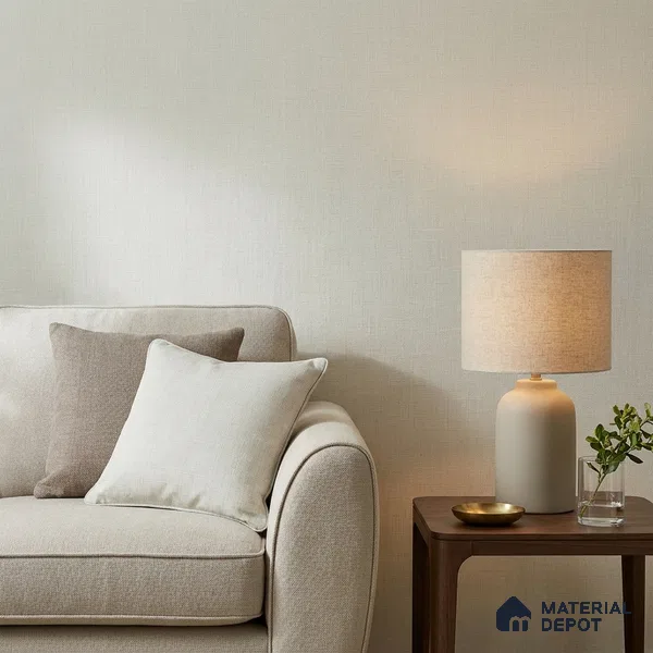 A71003 | 10 Meter x 21 Inches Fabric Look Wallpaper - 57.37 Sq. Ft. | Minimum 10% wastage during installation
