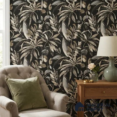 A71203 | 10 Meter x 21 Inches Florals Look Wallpaper - 57.37 Sq. Ft. | Minimum 15% wastage during installation