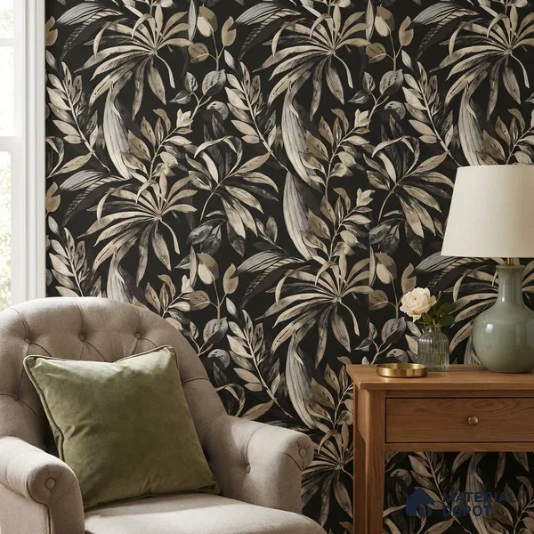 A71203 | 10 Meter x 21 Inches Florals Look Wallpaper - 57.37 Sq. Ft. | Minimum 15% wastage during installation
