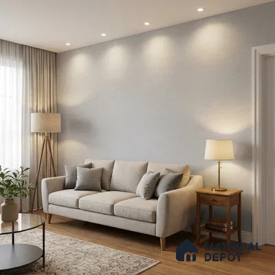 WP1344 | 9.5 Meter x 21 Inches Fabric Look Wallpaper - 55 Sq. Ft.  | Minimum 10% wastage during installation