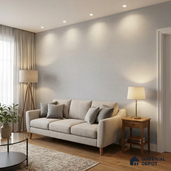WP1344 | 9.5 Meter x 21 Inches Fabric Look Wallpaper - 55 Sq. Ft. | Minimum 10% wastage during installation