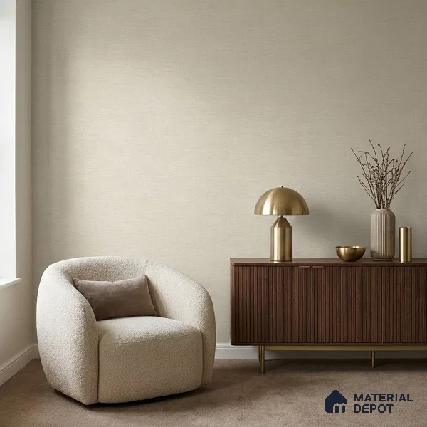 WP1346 | 9.5 Meter x 21 Inches Fabric Look Wallpaper - 55 Sq. Ft. | Minimum 10% wastage during installation