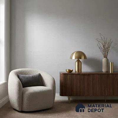WP1363 | 9.5 Meter x 21 Inches Fabric Look Wallpaper - 55 Sq. Ft.  | Minimum 10% wastage during installation
