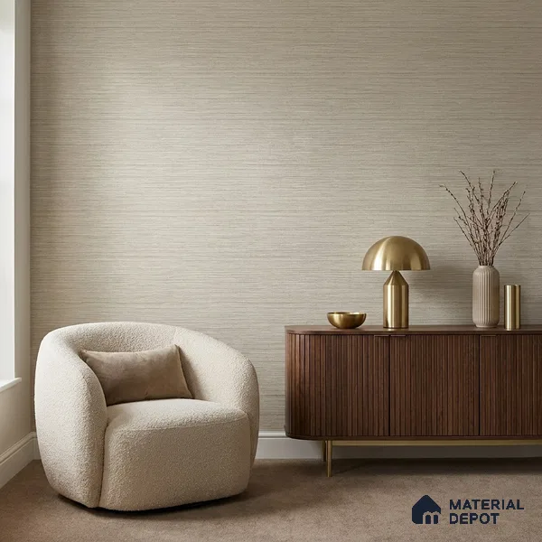 WP1364 | 9.5 Meter x 21 Inches Fabric Look Wallpaper - 55 Sq. Ft. | Minimum 10% wastage during installation