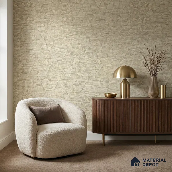 WP1356 | 9.5 Meter x 21 Inches Texture Look Wallpaper - 55 Sq. Ft. | Minimum 15% wastage during installation