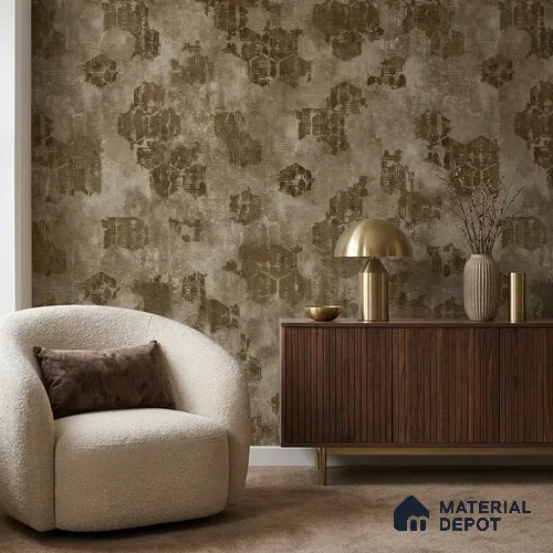 WP1360 | 9.5 Meter x 21 Inches Patterned Look Wallpaper - 55 Sq. Ft. | Minimum 15% wastage during installation