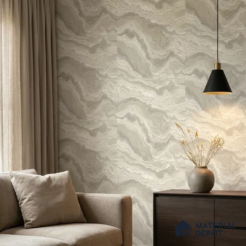 WP1309 | 9.5 Meter x 21 Inches Patterned Look Wallpaper - 55 Sq. Ft.  | Minimum 15% wastage during installation