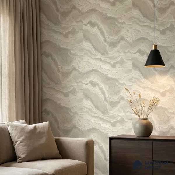 WP1309 | 9.5 Meter x 21 Inches Patterned Look Wallpaper - 55 Sq. Ft. | Minimum 15% wastage during installation