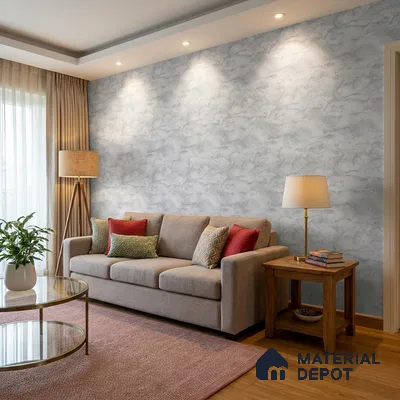 WP1314 | 9.5 Meter x 21 Inches Texture Look Wallpaper - 55 Sq. Ft.  | Minimum 15% wastage during installation