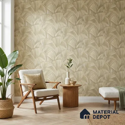 WP1318 | 9.5 Meter x 21 Inches Patterned Look Wallpaper - 55 Sq. Ft.  | Minimum 15% wastage during installation