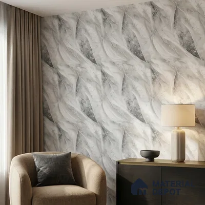 WP1302 | 9.5 Meter x 21 Inches Marble Look Wallpaper - 55 Sq. Ft.  | Minimum 10% wastage during installation