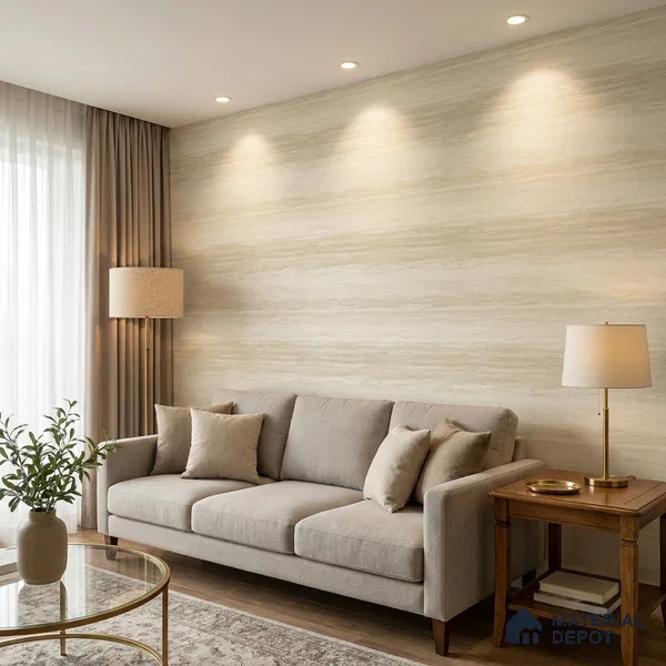 RD24-111 | 10 Meter x 21 Inch Stone Look Wallpaper - 57 Sq. Ft.